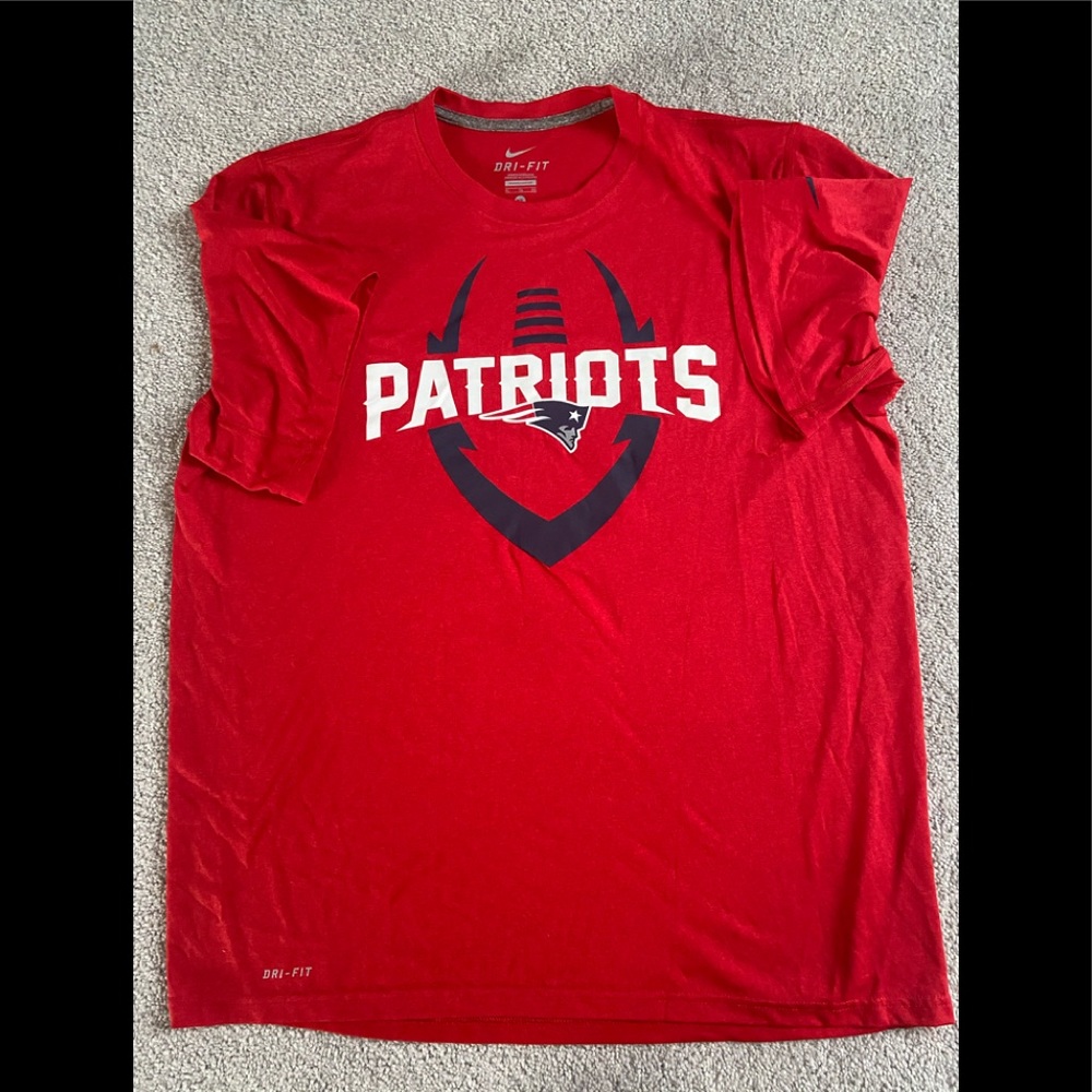 xl mens dri-fit patriots tshirt